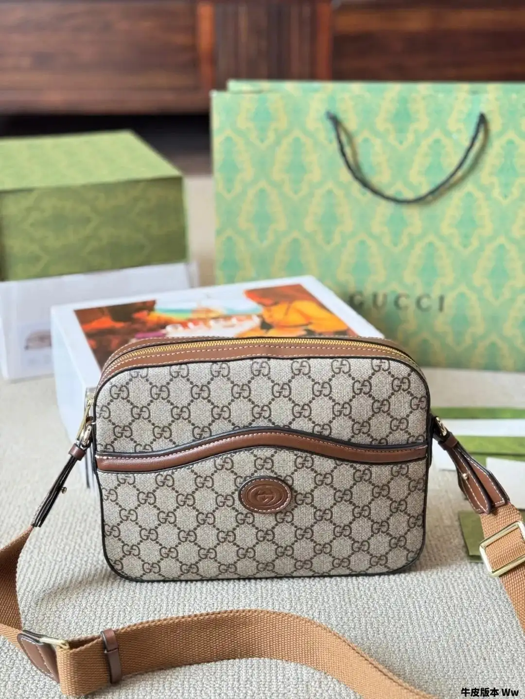 Gucci GG Supreme Horsebit Shoulder Bag 2 · Gucci 1:1 rep bag from $61 · DHL from Guangzhou, China