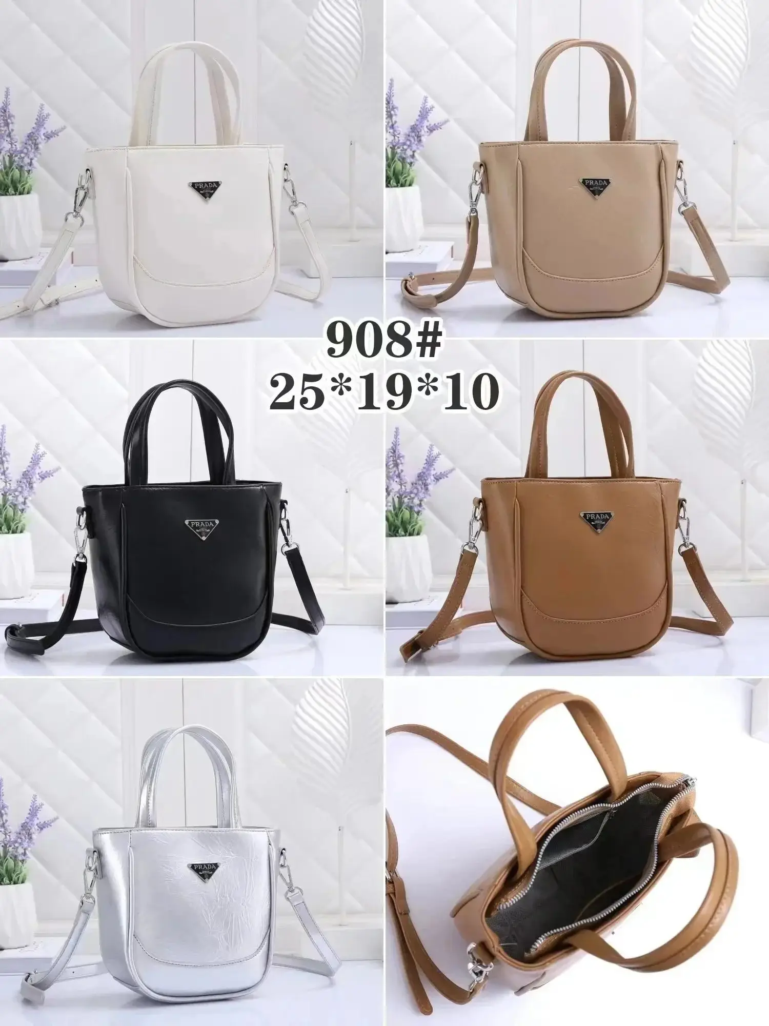 Prada 908# Bucket Bag · Prada 1:1 rep bag from $29 · DHL from Guangzhou, China