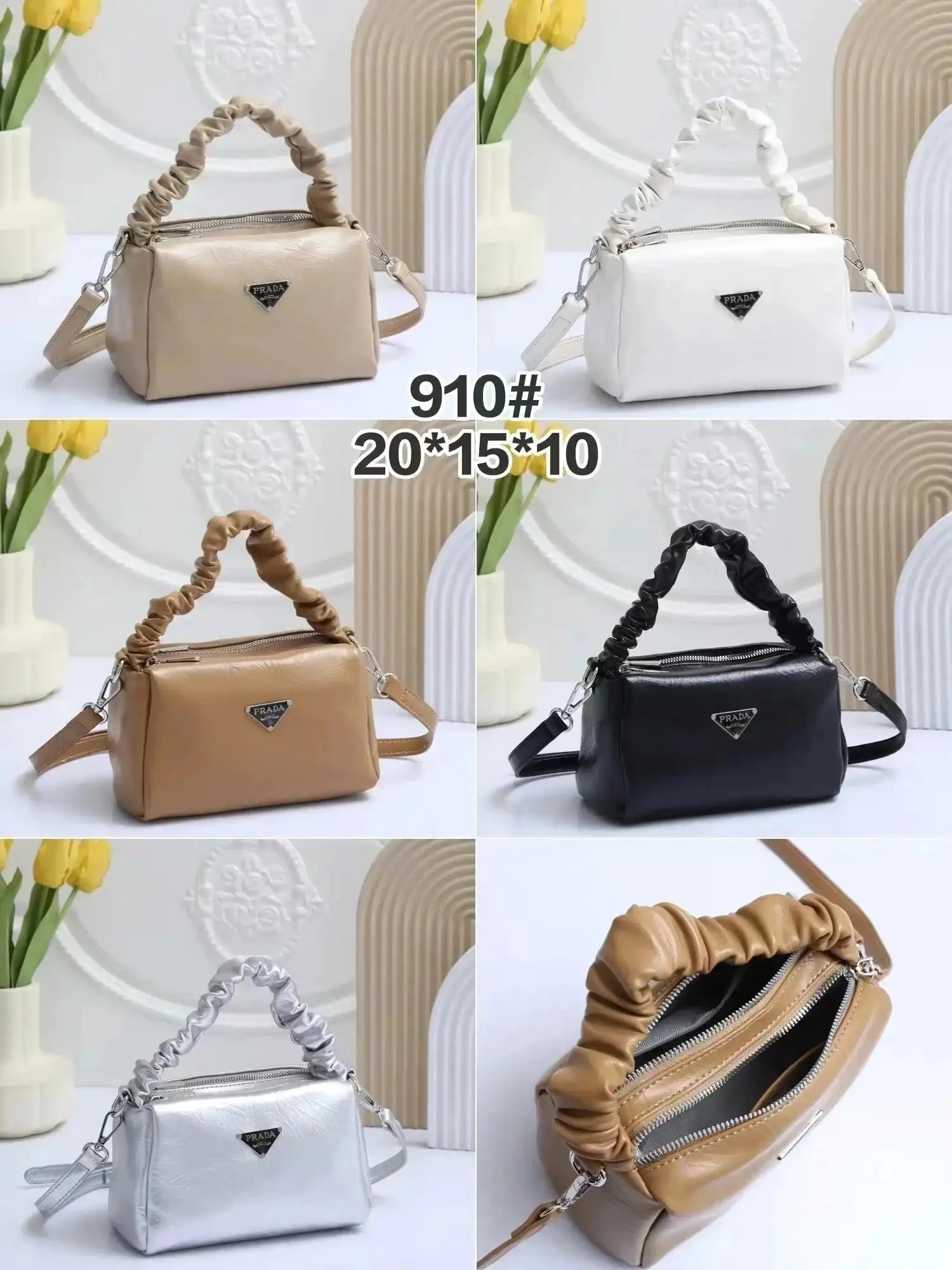 Prada 908# Bucket Bag 3, Prada 1:1 rep bag from $29 · DHL from Guangzhou, China