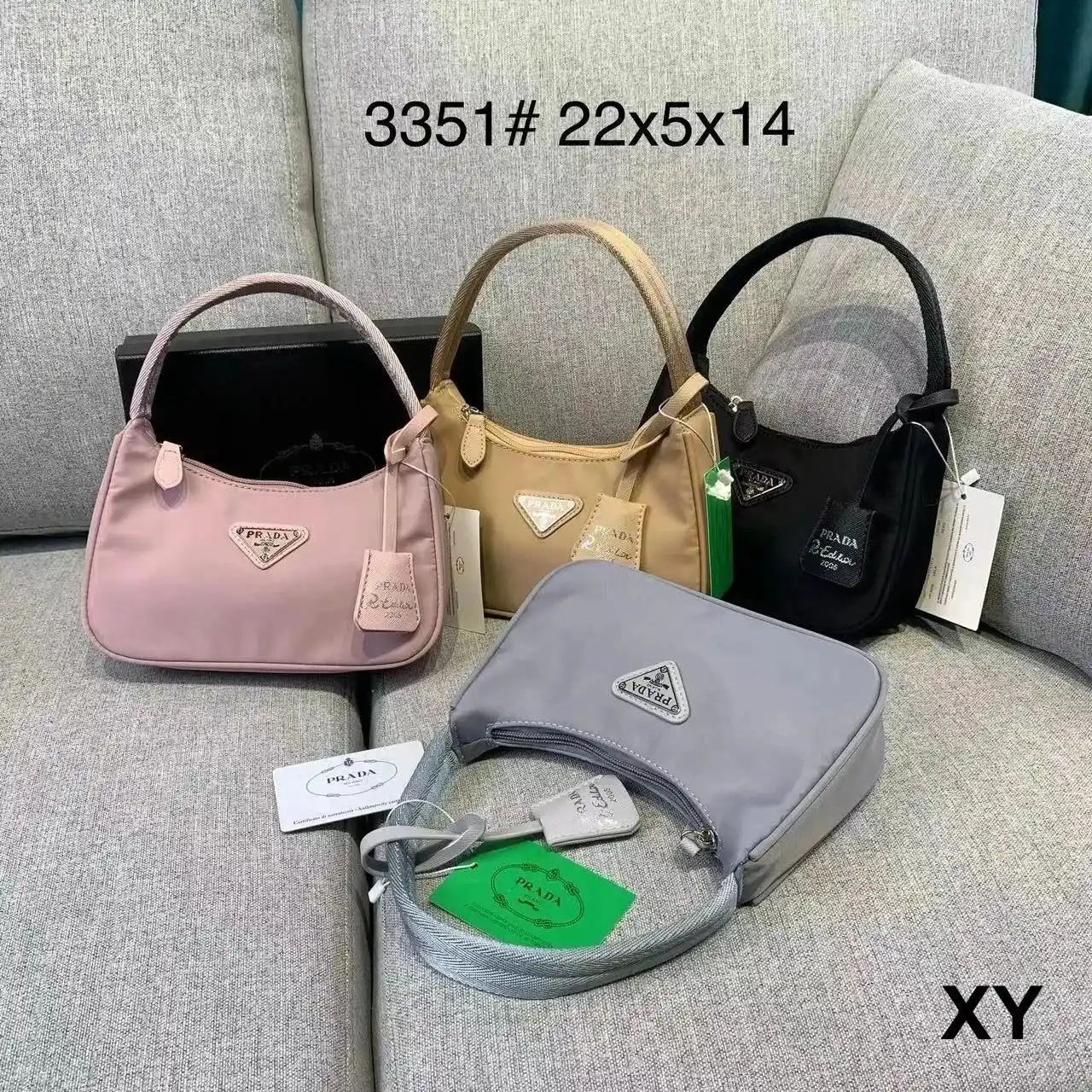 Prada 908# Bucket Bag 4 · Prada 1:1 rep bag from $29 · DHL from Guangzhou, China