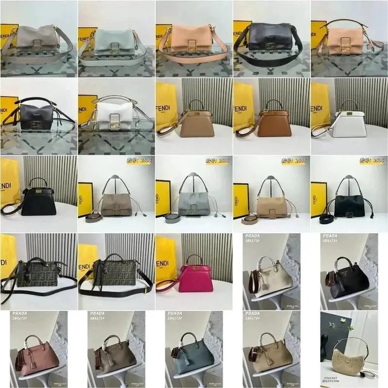 Fendi Baguette & Peekaboo Bags - New Fashion 2025 Women's Large Capacity Versatile Handbags · Fendi 1:1 rep bag from $93 · DHL from Guangzhou, China