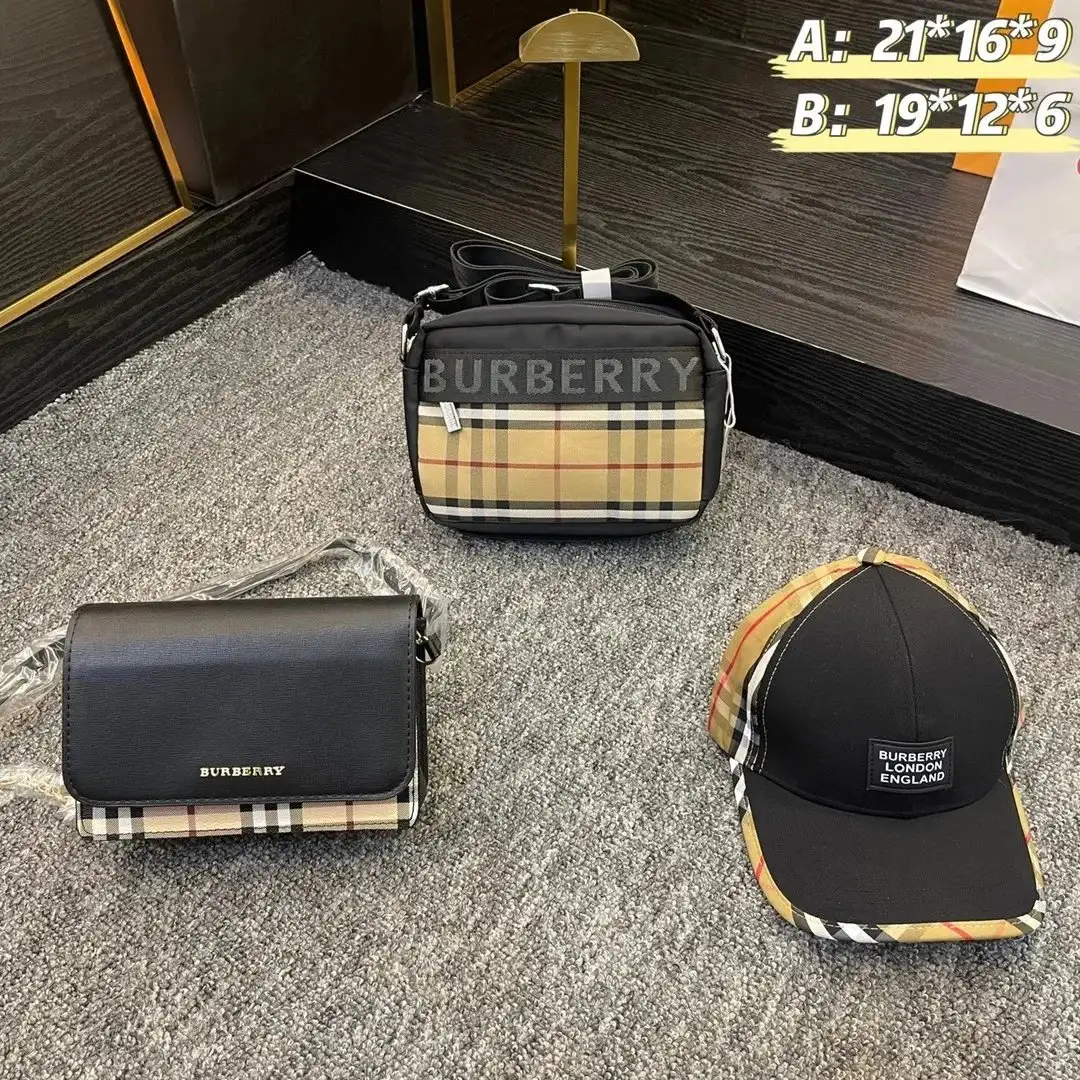 Burberry Vintage Check Bag Set 6 · Burberry 1:1 rep bag from $63 · DHL from Guangzhou, China