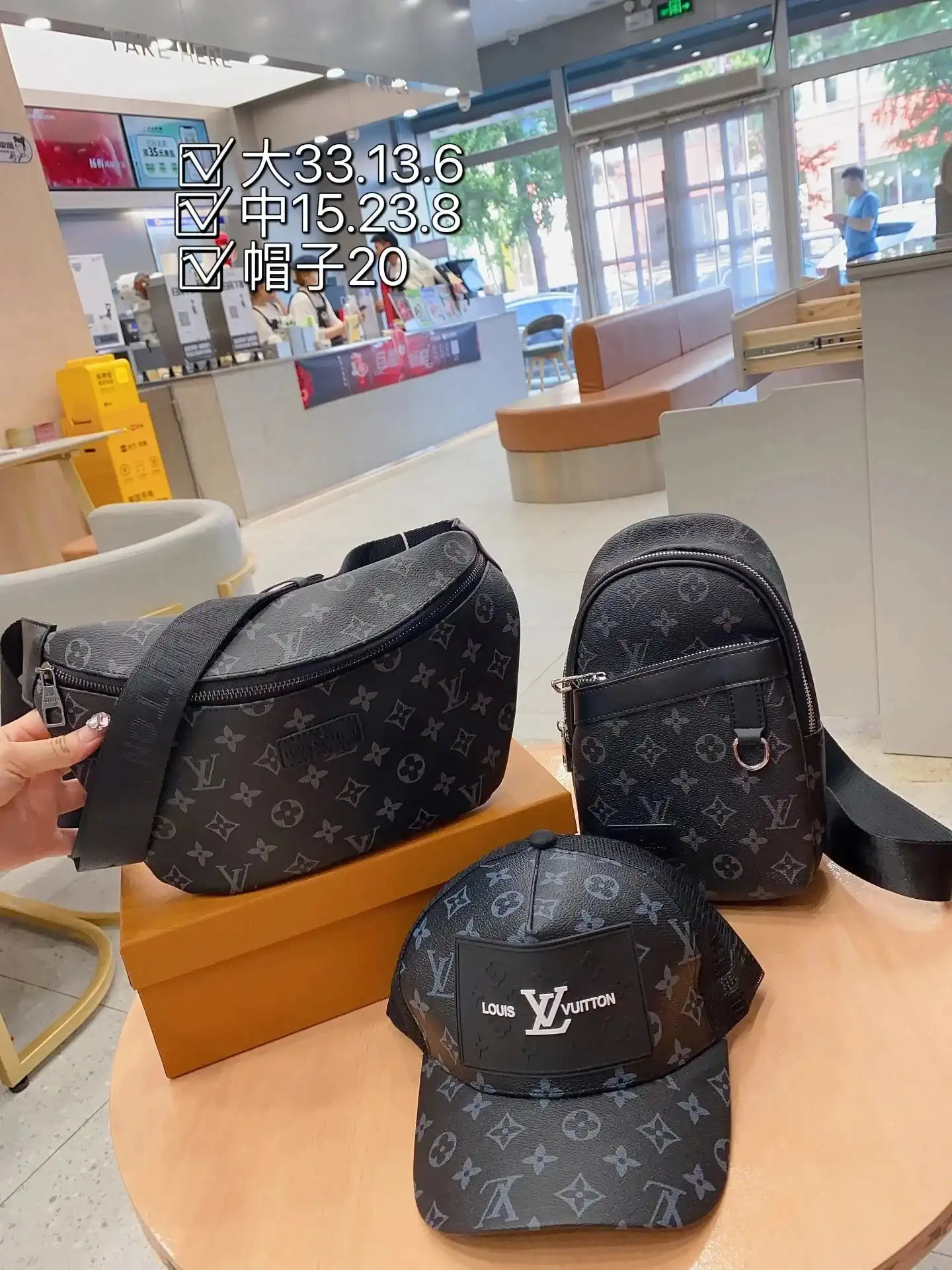 Burberry Vintage Check Bag Set 7 · Burberry 1:1 rep bag from $63 · DHL from Guangzhou, China