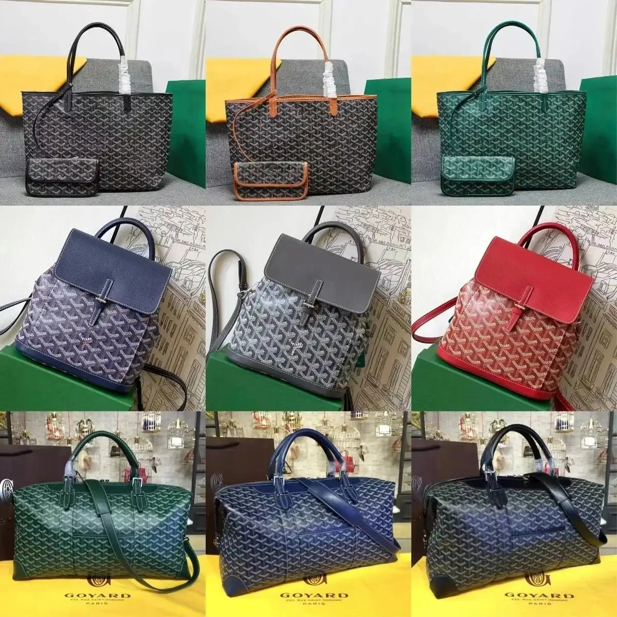 Goyard Saint Louis Tote Bag, Goyard 1:1 rep bag from $20 · DHL from Guangzhou, China