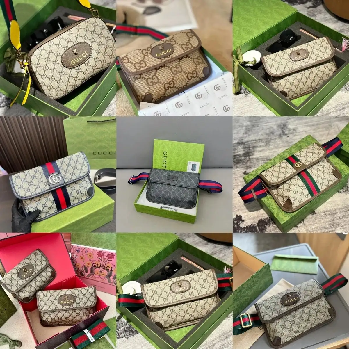 Gucci Crossbody Bags — Gucci 1:1 rep bag from $61 · DHL from Guangzhou, China