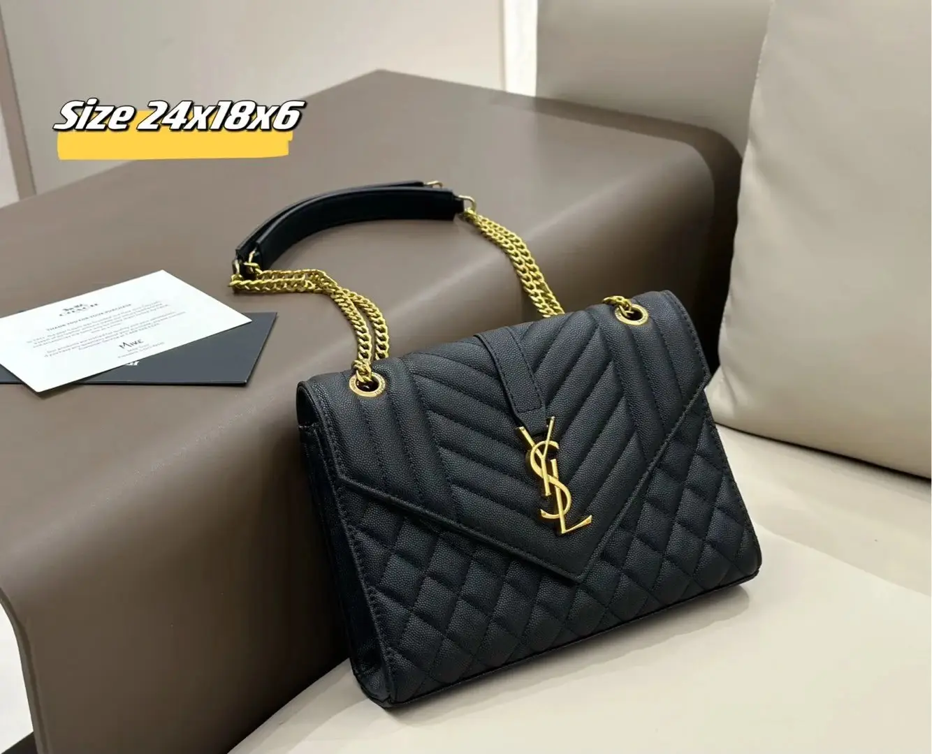 Saint Laurent Chain Bag 4 · YSL 1:1 rep bag from $34 · DHL from Guangzhou, China