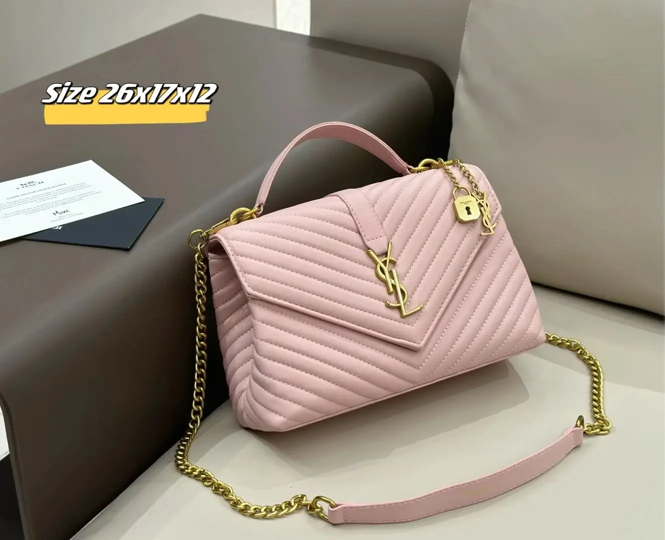 Saint Laurent Chain Bag 8 · YSL 1:1 rep bag from $34 · DHL from Guangzhou, China